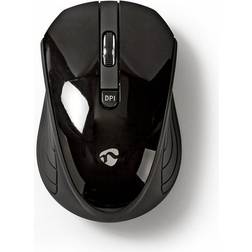 Nedis Mouse Wireless 800/1200/1600 DPI 3 Pulsanti Rosso