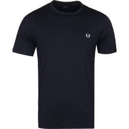 Fred Perry Maglietta a Maniche Corte T-Shirt - Navy