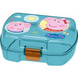 Stor Premium Single Sandwich Box Pegga Pig