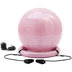 InnovaGoods AshtanBall Yoga Ball with Resistance Bands