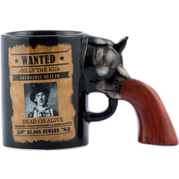 Revolver Wanted Krus 40cl