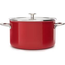 KitchenAid Steel Core Enamel med låg 24cm