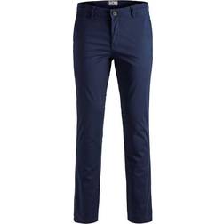 Jack & Jones Marco Bowie SA Slim Fit Chinos - Blue/Navy Blazer