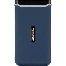 Transcend ESD370C 1000 GB Negro, Azul