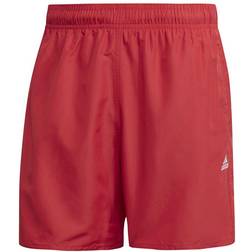 Adidas CLX Solid Swim Shorts - Glory Red