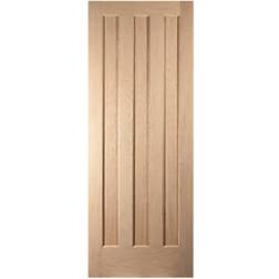 Jeldwen Vertical 2 panel Oak Interior Door L, R (68.6x198.1cm)