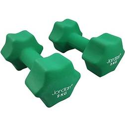 Jordan Neoprene Dumbbells Set 2x9kg