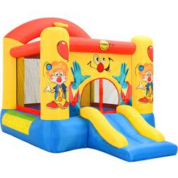 Happyhop Inflatable Bouncy Castle with Slide 330 x 230 x 230cm