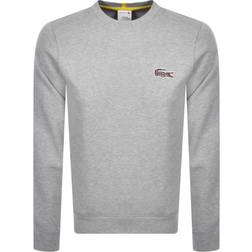 Lacoste X National Geographic Organic Cotton Sweatshirt - Grey Chine/White