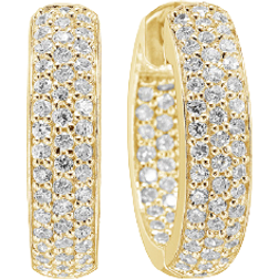 Sif Jakobs Imperia Earrings - Gold/White