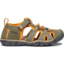 Keen Older Kid's Seacamp II CNX - Dusty Olive/Russet Orange