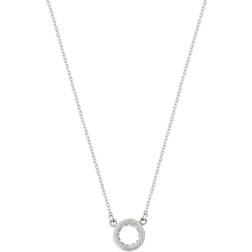 Edblad Monaco Mini Necklace - Silver/Transparent