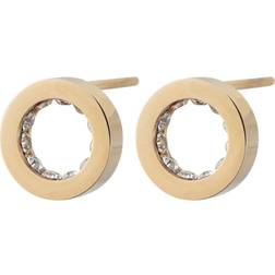 Edblad Monaco Studs Mini - Gold/Transparent