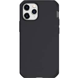 ItSkins SPECTRUM//SOLID Coque de protection pour téléphone portable polyuréthanne thermoplastique (TPU) noir uni pour Apple iPhone 12, 12 Pro