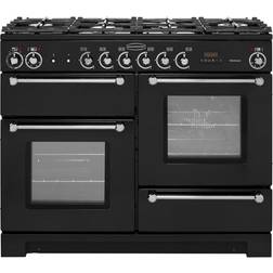 Rangemaster KCH110DFFBL/C Kitchener 110cm Dual Fuel Black