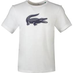 Lacoste Sport 3D Print Crocodile T-Shirt - White