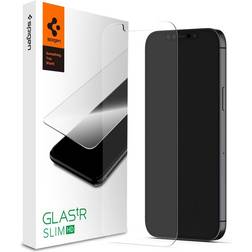 Spigen GLAS.tR Slim HD Protection d'écran pour téléphone portable facile à utiliser verre pour Apple iPhone 12 mini