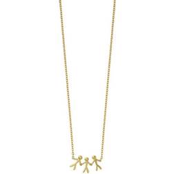 ByBiehl Together Family 3 Necklace - Gold