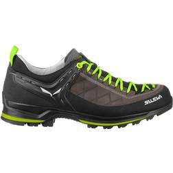 Salewa Mountain Trainer Leather M - Black Smoked/Fluo Green