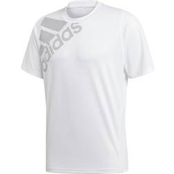 Adidas Freelift Badge Of Sport Graphic T-shirt Men - White