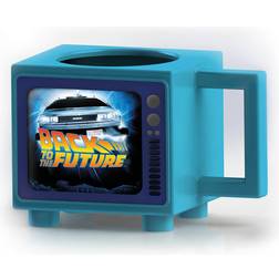 Pyramid Back to the Future Retro TV Heat Changing Mug 50cl