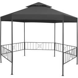 vidaXL Garden Gazebo 2.75x3.23 m