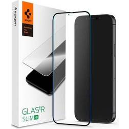 Spigen Película De Vidrio Templado Full Cover Iphone 12 Pro Max Negro