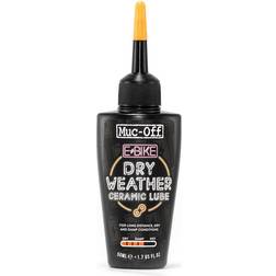 Muc-Off Lubrifiant chaîne eBIKE Dry Weather Ceramic Lube conditions sèches 50ml