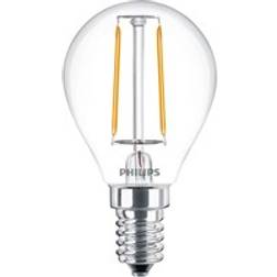 Philips LED E14 P45 Leuchtmittel 2W 250lm 2700K warmweiss 4,5x4,5x8cm