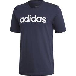 Adidas Essentials Linear Logo T-shirt Men - Legend Ink/White