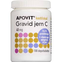 Apovit Gravid Jern C 100 stk