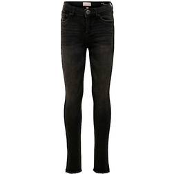 Only Kid's Konblush Skinny Fit Jeans - Black/Black Denim (15185446)