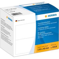 Herma Franking Labels Single with Peel-off Tab