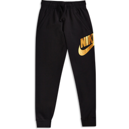 Nike Boy's Sportswear Club Fleece - Black/Metallic Gold (CJ7863-013)