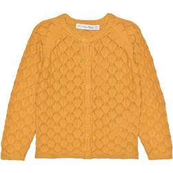 Minymo Knit Cardigan - Amber Gold (121368-3139)