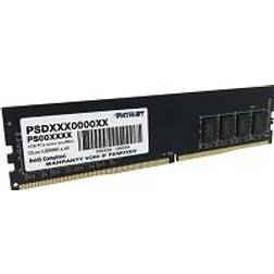 Patriot signature memoria ram dimm 1x16gb 3.200mhz tipologia ddr4 tecnologia dimm black