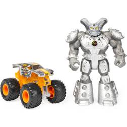 Spin Master Monster Jam Official Max-D Monster Truck & Maximus