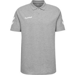 Hummel Go Kids Cotton Polo - Grey Melange (203521-2006)