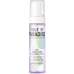 Isle of Paradise Glow Clear Self-Tanning Mousse Dark 200ml