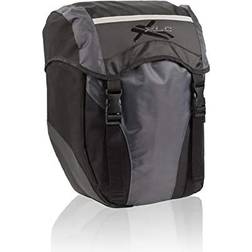 XLC Borsa portabici con tasche esterne Ba-s40 nero nero grigio carbone