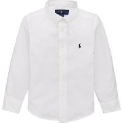 Polo Ralph Lauren Boys Custom Fit Oxford Shirt - White