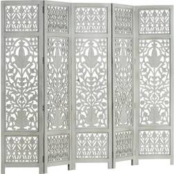 vidaXL Hand Carved Rumdeler 200x165cm