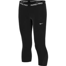 NIKE Pro Capris Kids - Black/White