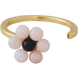 Design Letters My Flower Ring - Gold/Agate/Opal