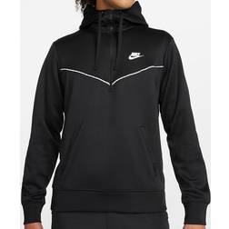 Nike Repeat Half Zip Hoodie - Black