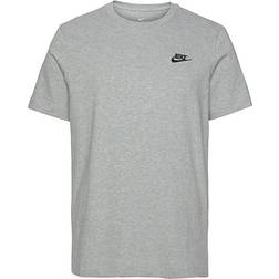 Nike Sportswear Club Men's T-shirt - Dark Grey Heather/Black