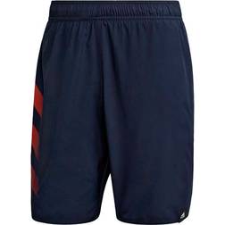 Adidas Bold 3-Stripes CLX Swim Shorts - Legend Ink