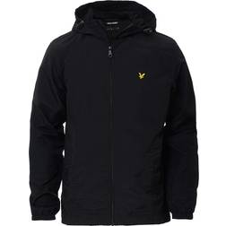 Lyle & Scott Zip Through Hooded Jacket - Jet Black