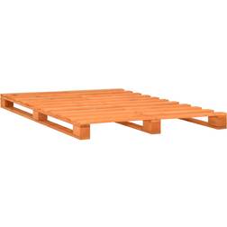 vidaXL Pallet 14cm Sängram 140x200cm