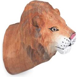 ferm LIVING Animal Hand Carved Hook Lion